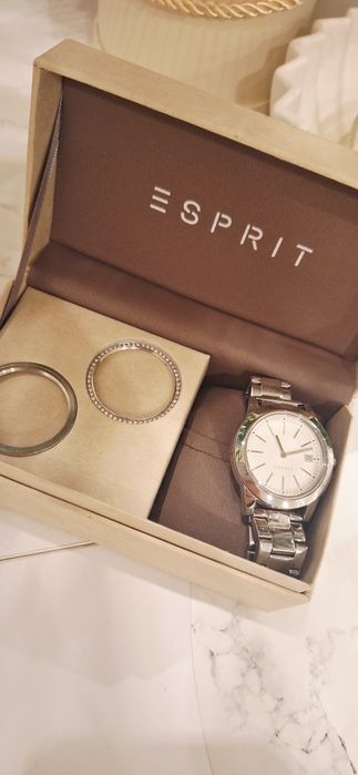 Esprit zegarek srebrny