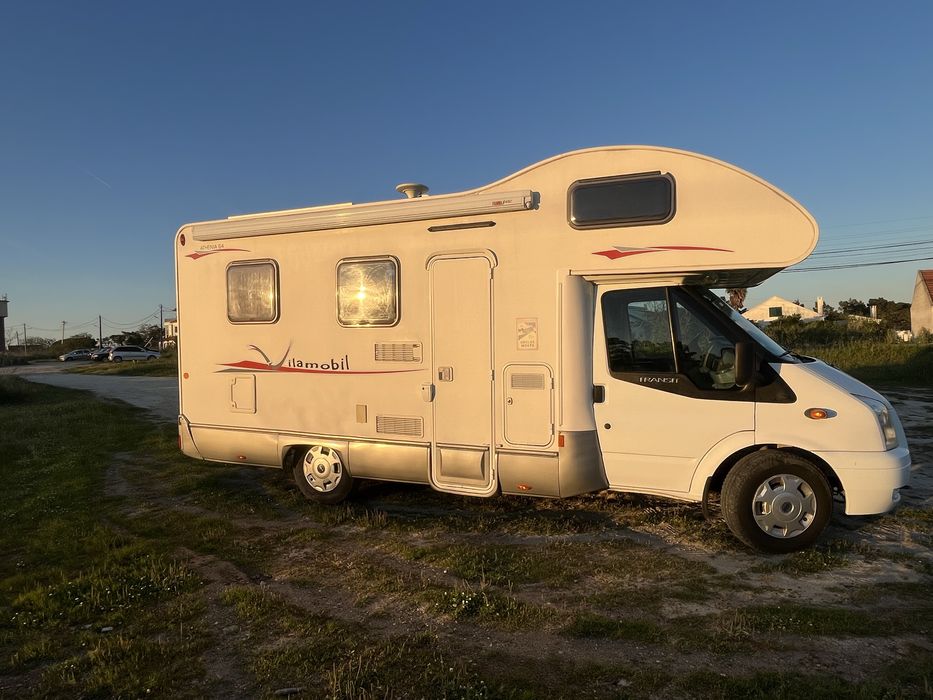 Autocaravana Ford Vilamobil 2008 – 6 Lugares – Com ar condicinonado  – Pronta a Viajar