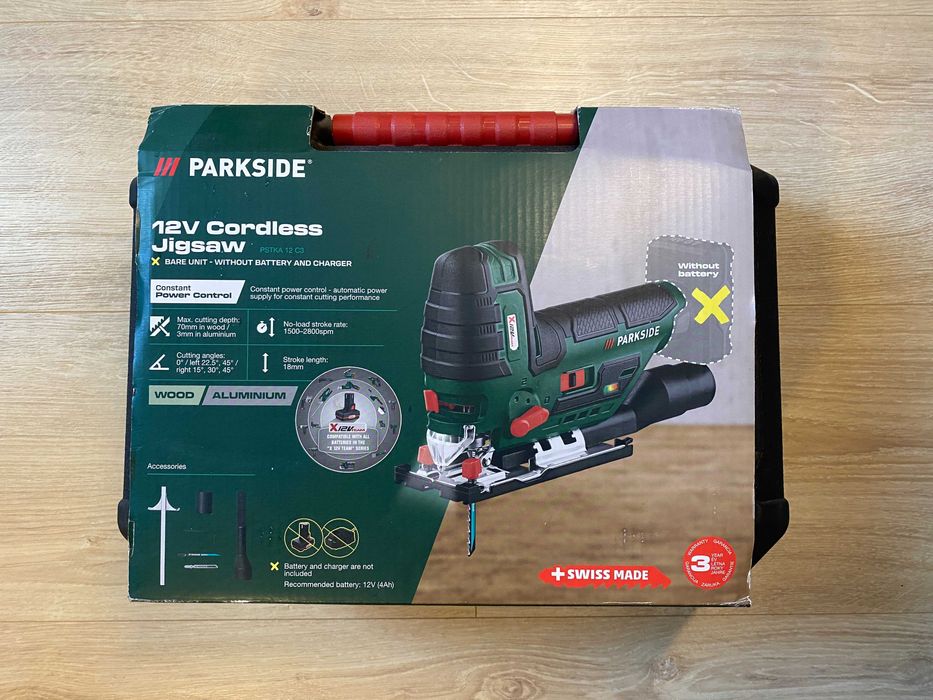 Акумуляторний лобзик Parkside PSTKA 12 C3