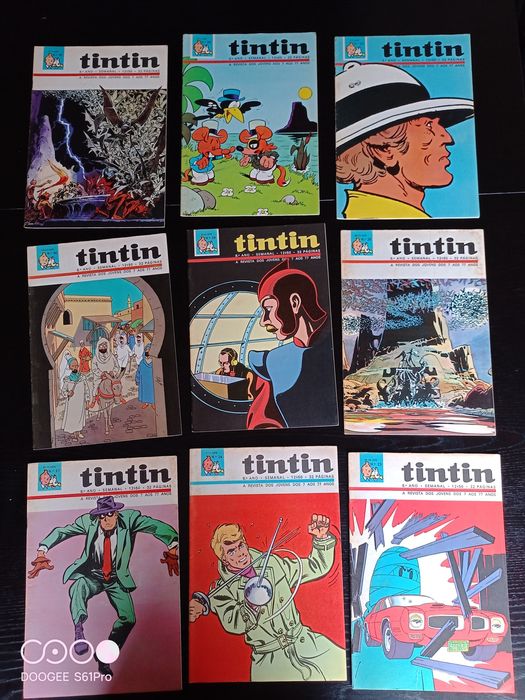 Revistas tin tim 8. Ano