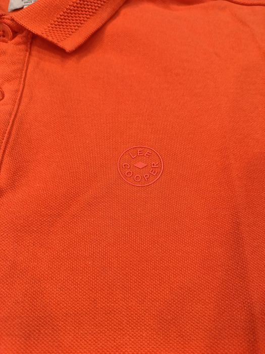 Koszulka polo męska Lee Cooper roz. M regular fit 100% bio bawełna t-shirt