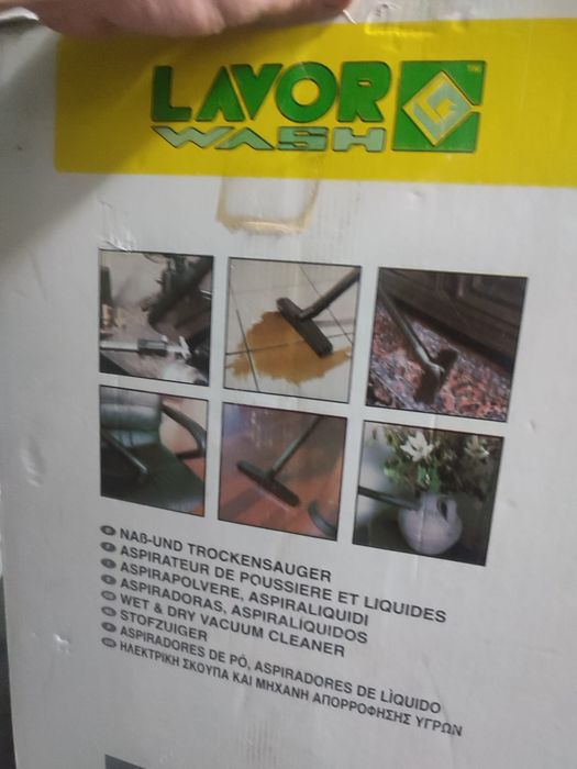 Aspirador Industrial Lavor GN-32 Wet & Dry – 1400W