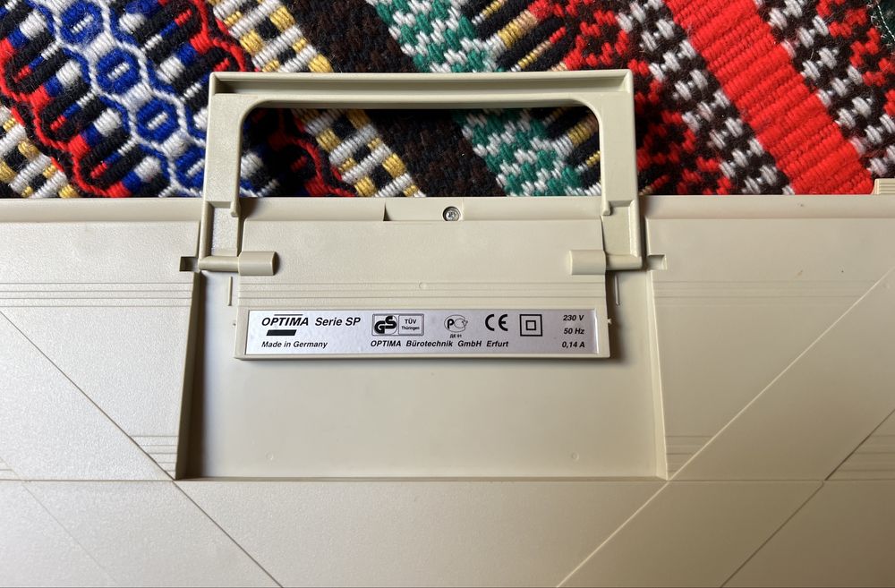 Maquina de escrever electrica bohsei sp 520