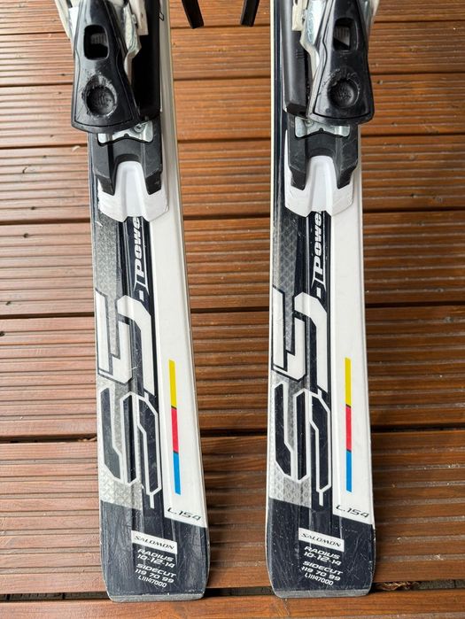 Narty Salomon 24 Hours 154 cm + wiązania Salomon Z10 (DIN 3-10)
