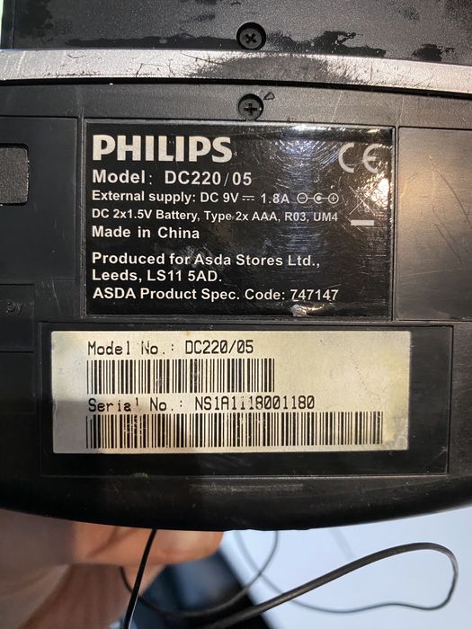 Sprzedam radiobudzik Philips dla iphone/ipod DC220/12