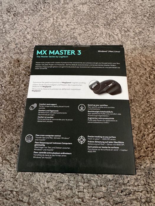 Myszka Logitech MX Master 3 + dongle