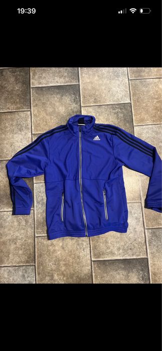 Bluza adidas fioletowa