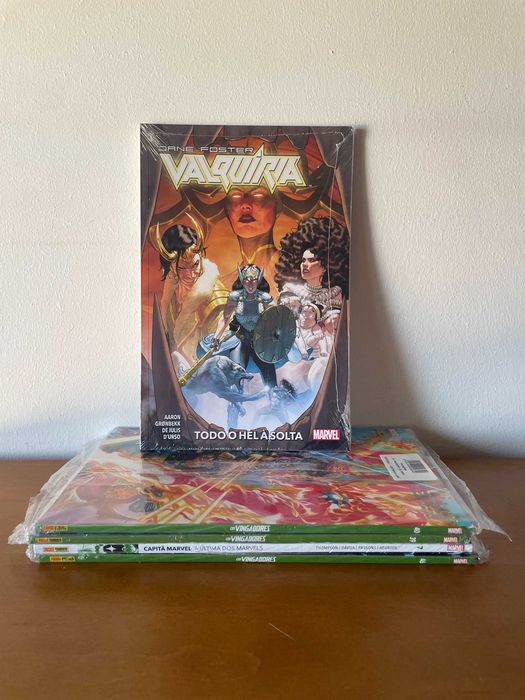 Lote Comics Marvel Panini PT-PT Seladas