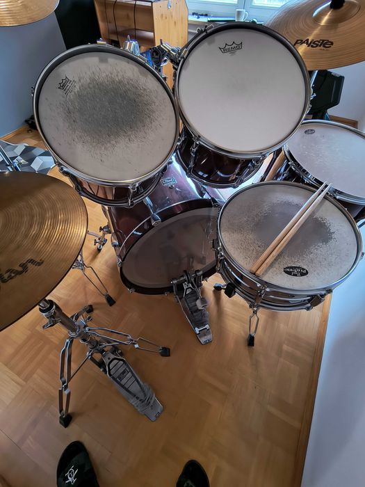 Perkusja Pearl export series lata 90 , super stan .