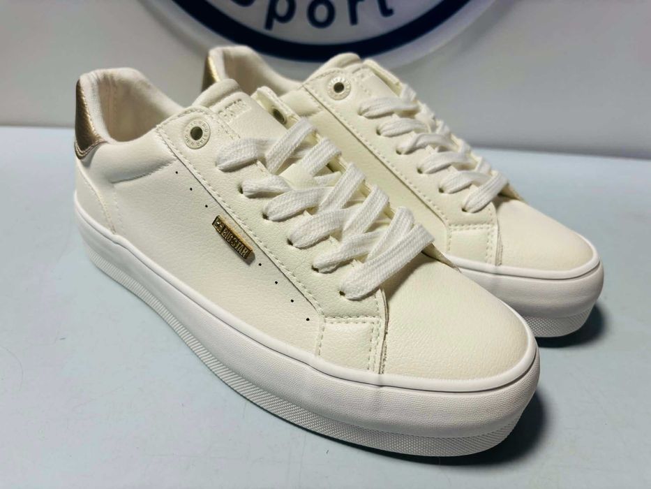 Big Star trampki białe ekoskóra  damskie 36 - 41  TT274805