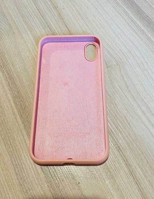Silikonowe etui IPhone XR, różowe