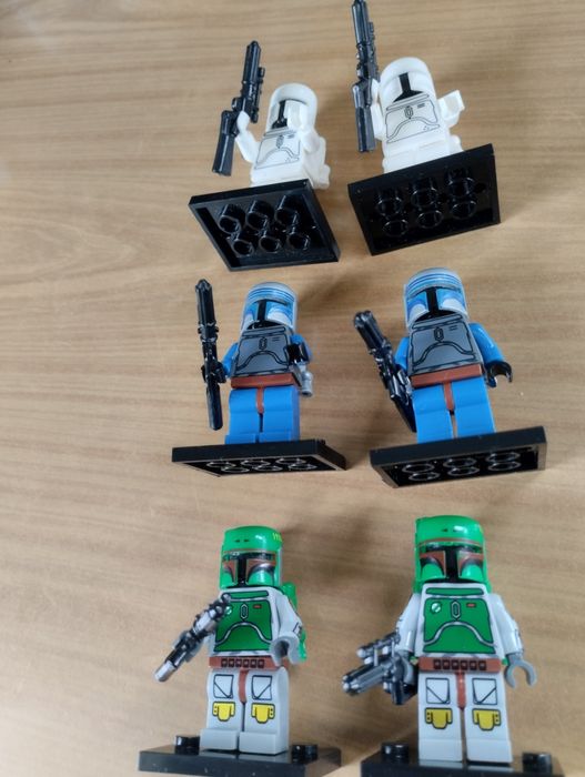 6 figurek jak LEGO Star Wars (nie LEGO)