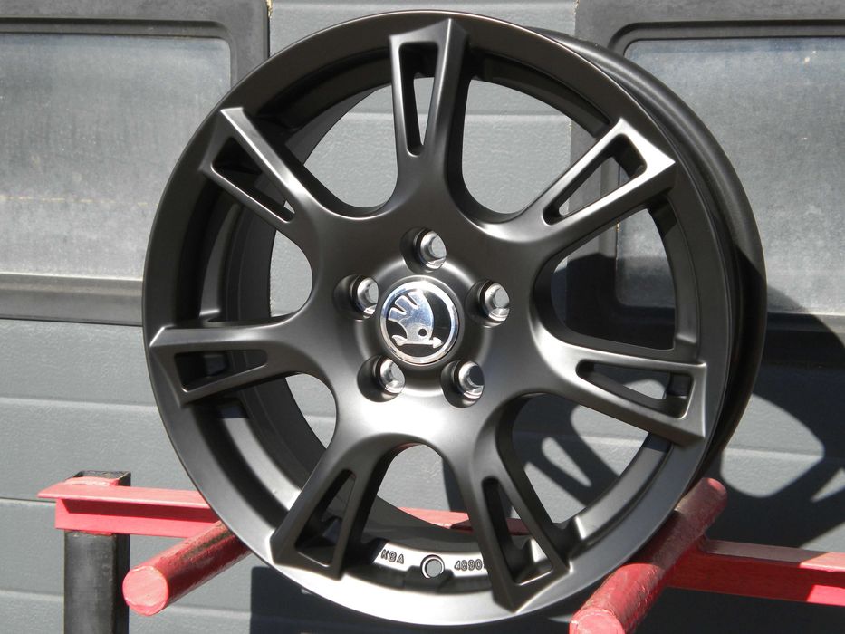 Felgi aluminiowe 15 5x100 Skoda Fabia II III Rapid Roomster Octavia I