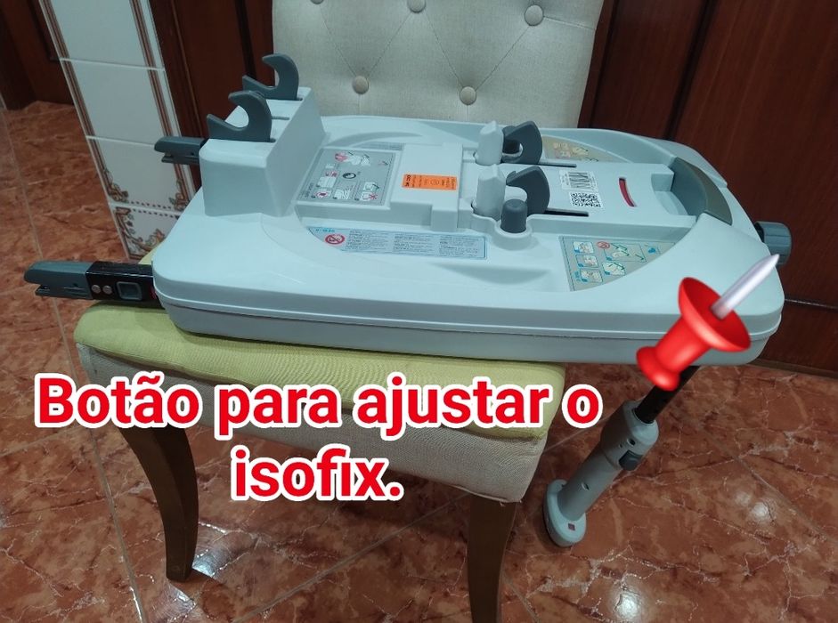 Cadeira Auto Twist Isofix 0-18kg carro casa quarto apartamento vivenda