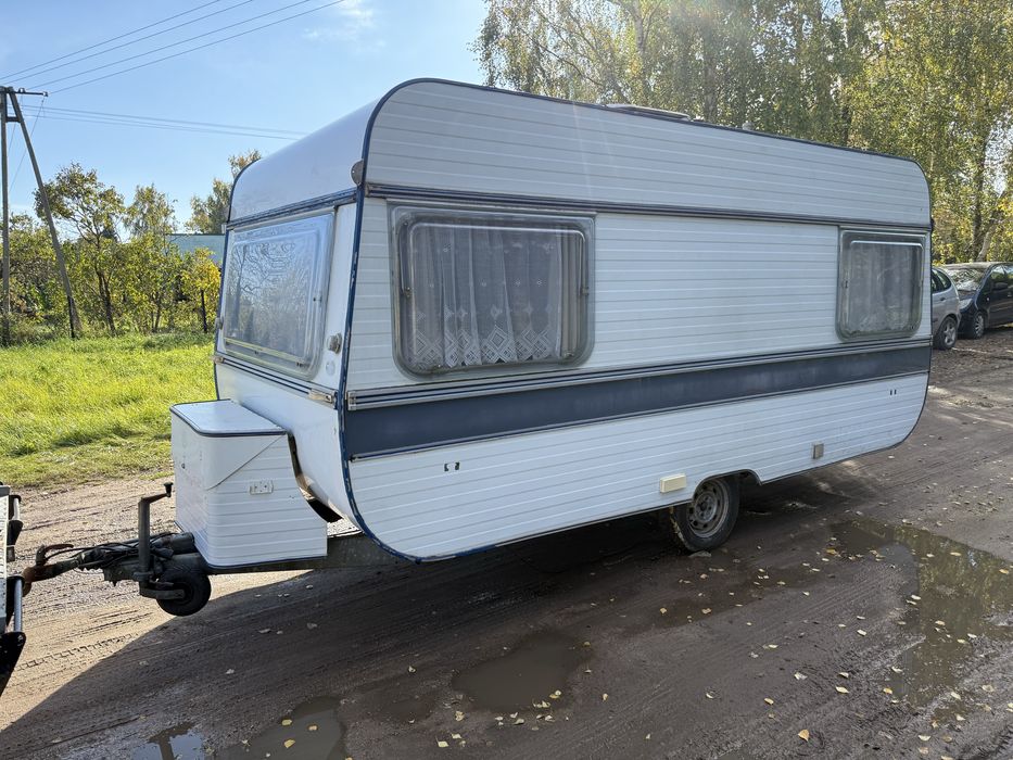 Adria Stacjonarna na działkę budowe 4 osobowa sucha szczelna