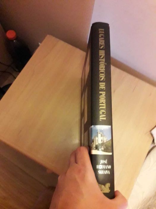 Livro Lugares Historicos de Portugal de José Hermano Saraiva