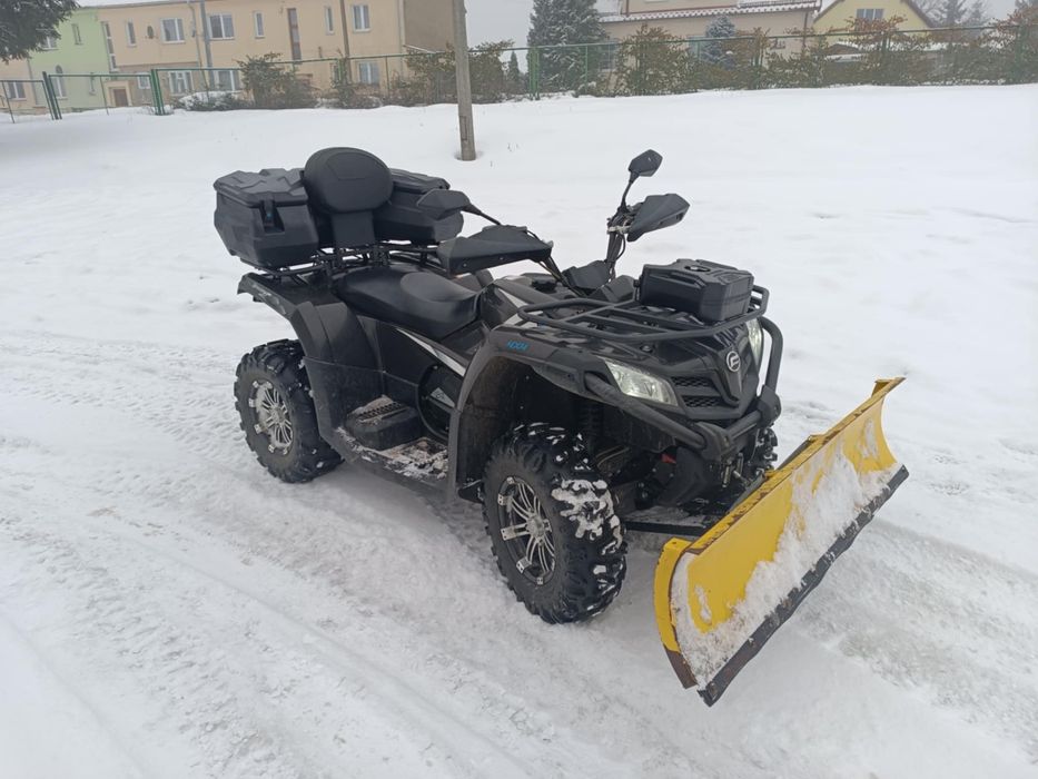 ATV CF MOTO 520L 2018 rok 4x4 (+Pług) Zamiana