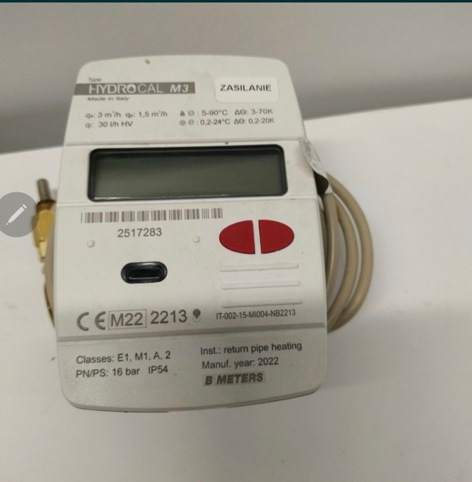 Ciepłomierz HYDROCAL Bemtets.