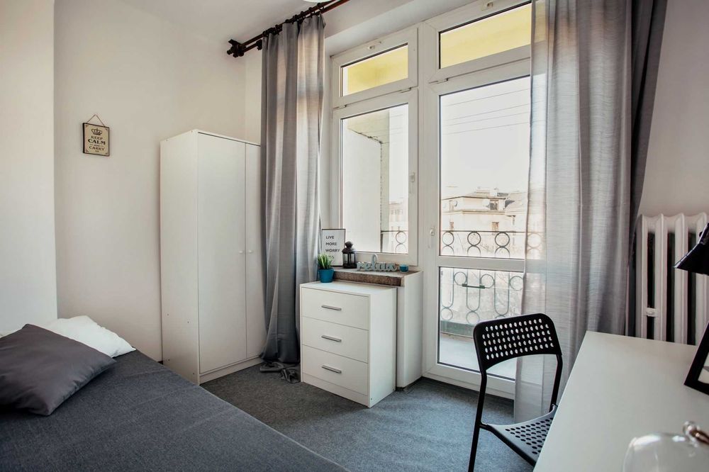 Pokój 1 os I BALKON I UJ, UEK, PK,AGH, UKEN I Kazimierz I Centrum