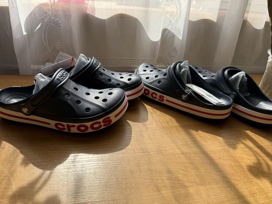 Crocs classic в наявності сірі та сині 27 см