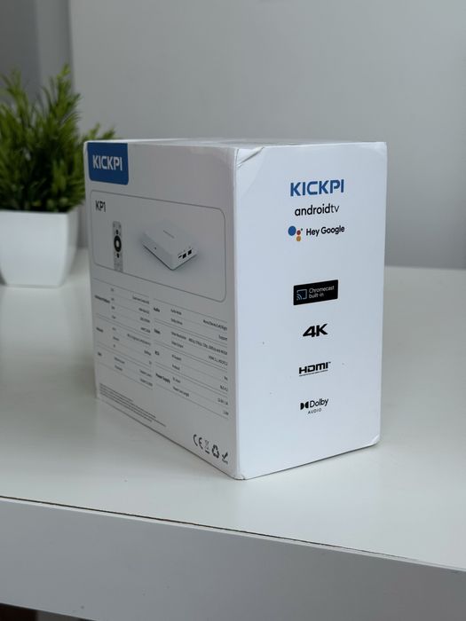 KICKPI KP1 2/32 сертифікований TV Box Смарт-приставка Netflix