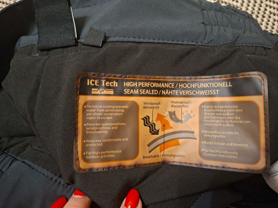 Теплі лижні штани  ICEPEAK, розмір 140