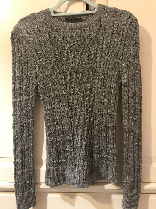 Sweterek srebrny M&S roz 40
