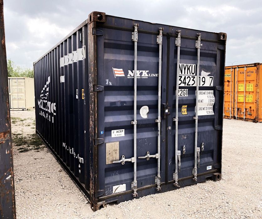 Kontener morski magazynowy budowlany 20DV 6 -metrowy, lok Wrocław!