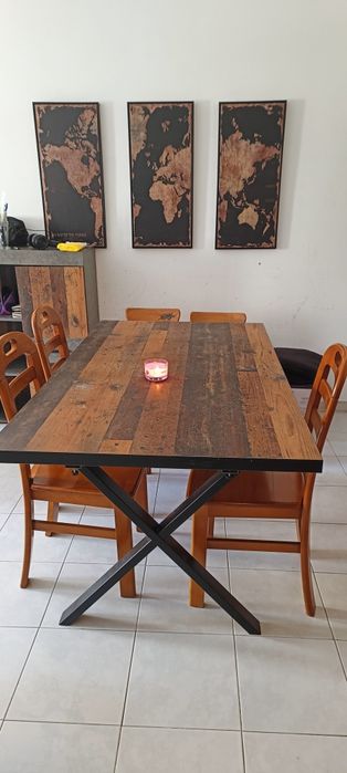 Recheio de sala, inclui (mesa, hack,bar, armário)