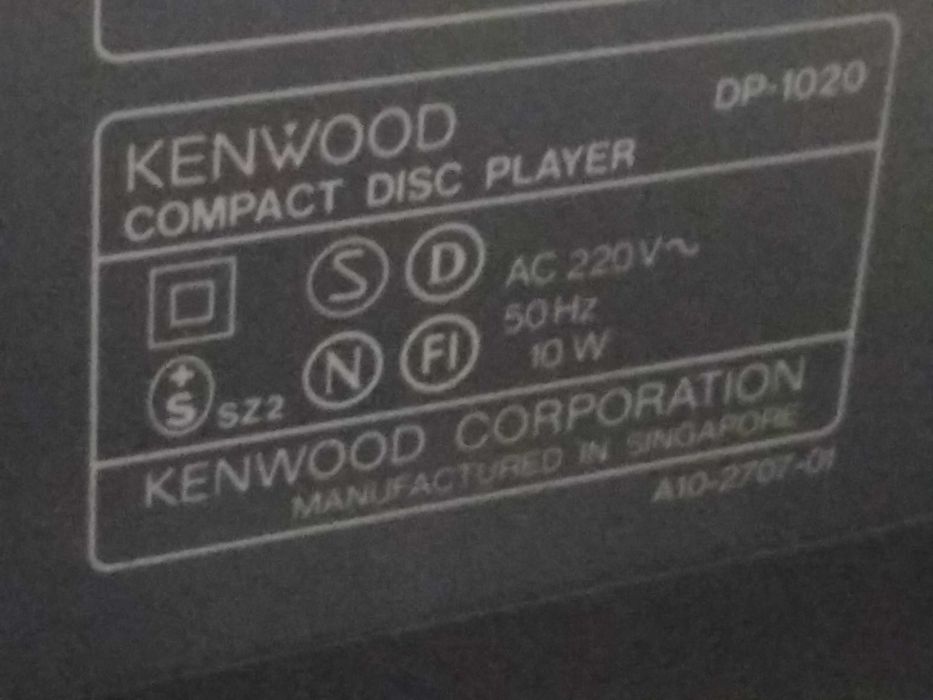 Kenwood комплект дека и сиди