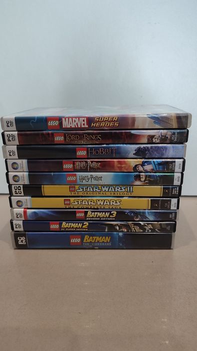Zestaw 10 gier LEGO na PC Batman Star Wars Harry Potter Hobbit Marvel Super Hero Władca Pierścieni
