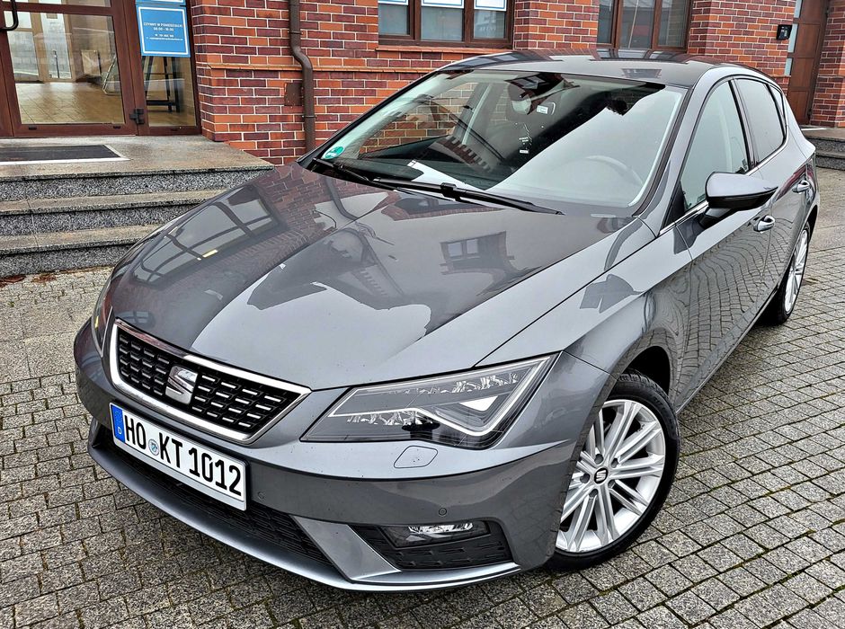 Śliczny Seat Leon 2017 Rok *Klimatron*ALU*LED*NAVI*XENON!XCELLENCE!