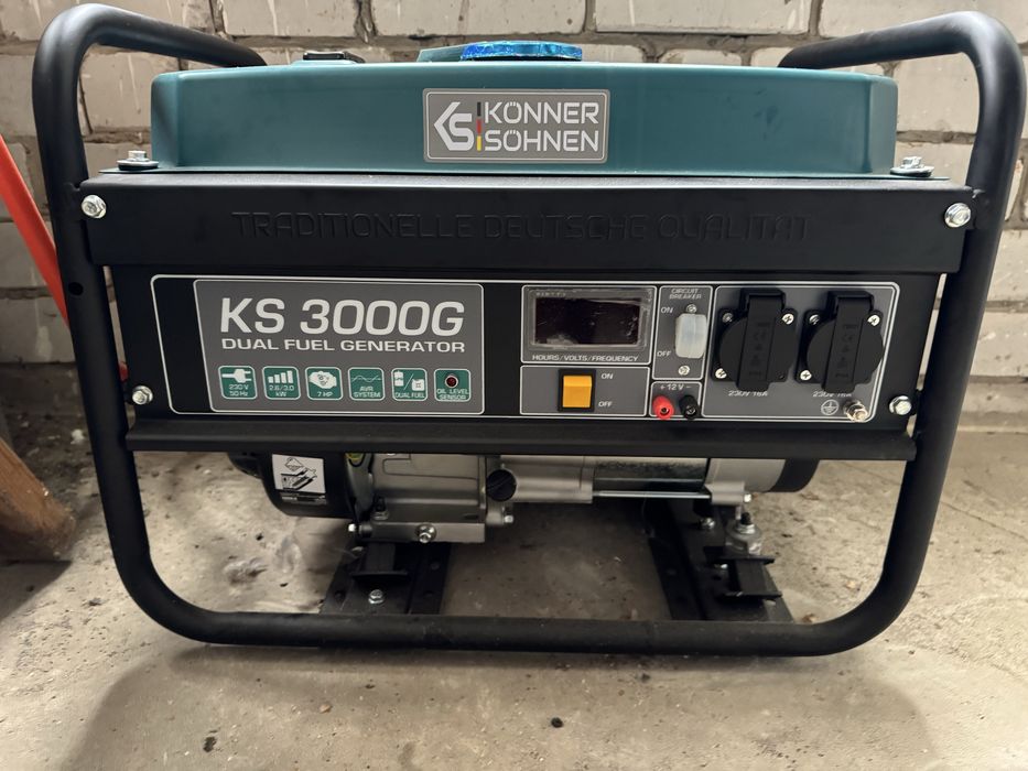 Генератор газ-бензин Konner&Sohnen KS 3000 G