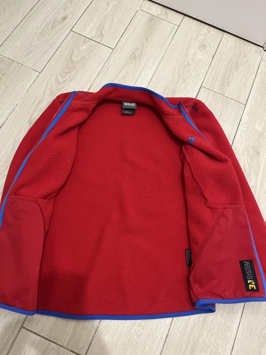 Червона флісова кофта/фліска Jack Wolfskin 152