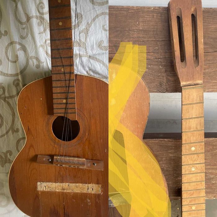 Гітара 6-7 струн часів СРСР під реставрацію