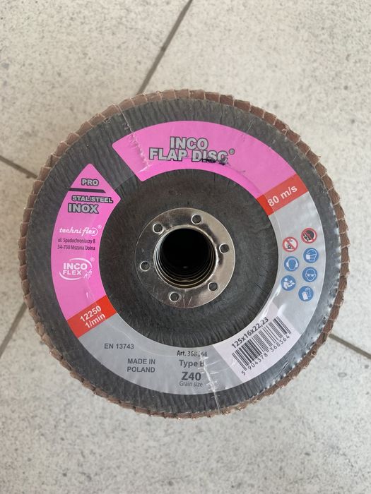 Tarcze listkowe Inco Flex Professional 115