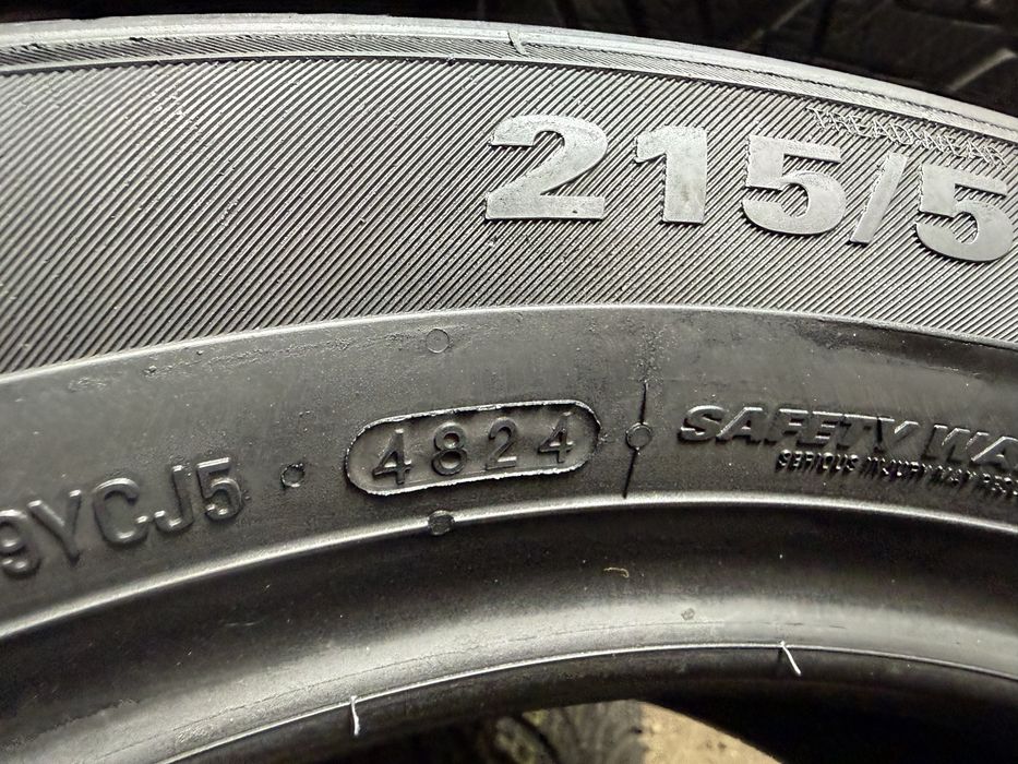 Літні шини 215/55 R17 Kumho Solus HS63 4шт. 95% 2024