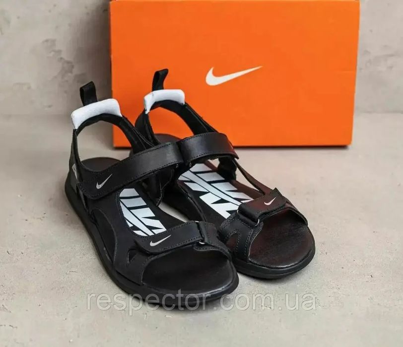 Nike шкіряні чоловічі сандалі босоніжки мужские сандалии босоножки