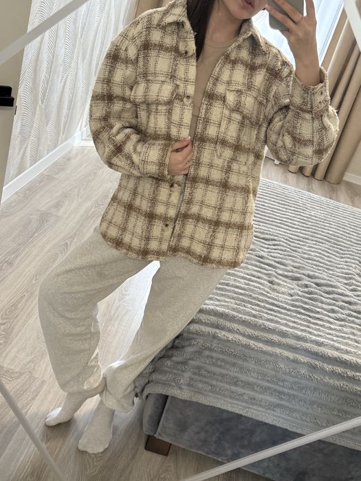 Тепла рубашка zara