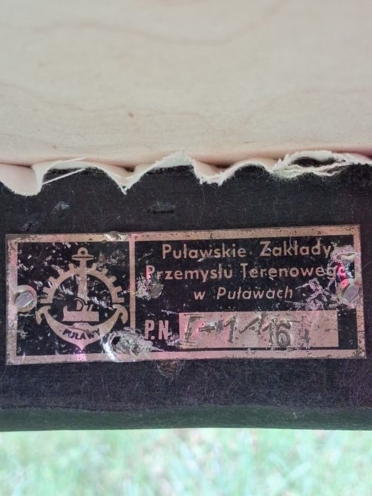 Krzesło gięte tapicerowane Puławskie Zakłady