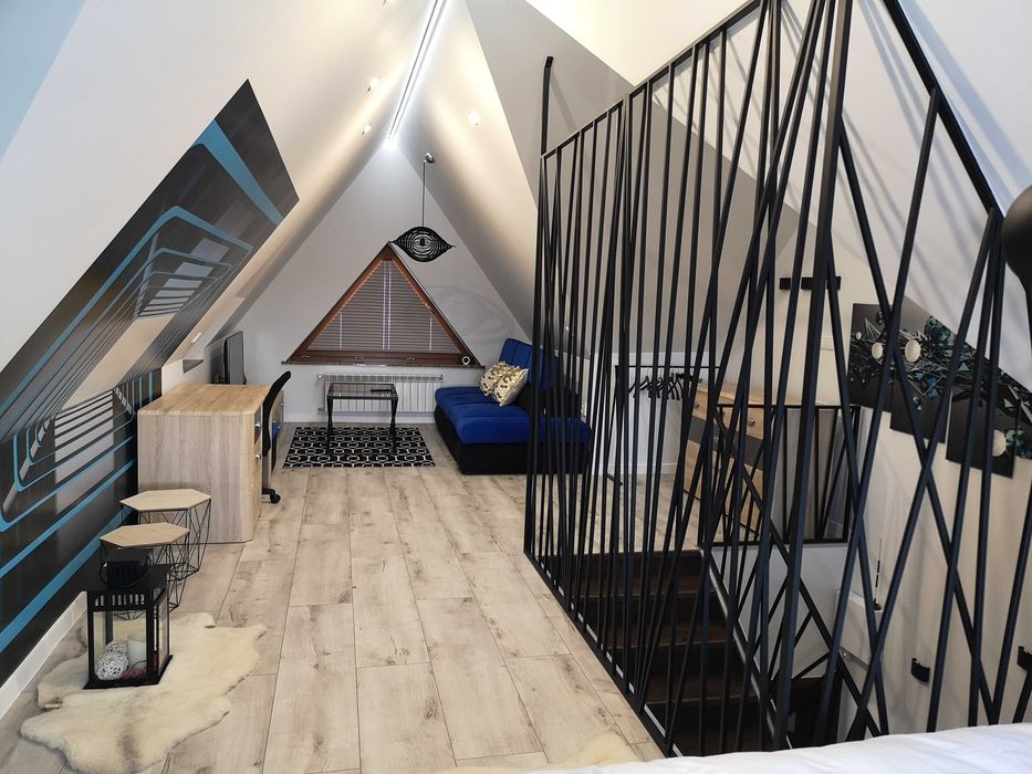 Jacuzzi, sauna, balia – luksusowy domek/apartament w górach, basennoclegi