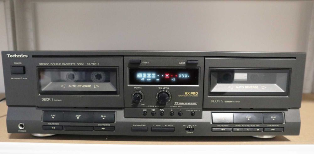 Кассетная дека  Technics RS-TR313 и AUDION D900 Германия