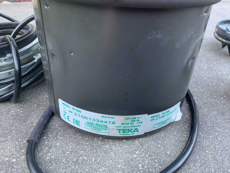 Młynek do rozdrabniania odpadów Teka TR 550