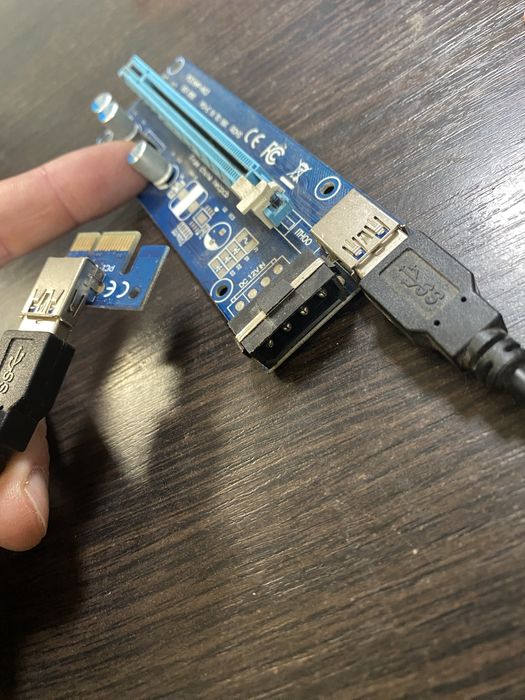 Продам PCI-E Riser 20 штук