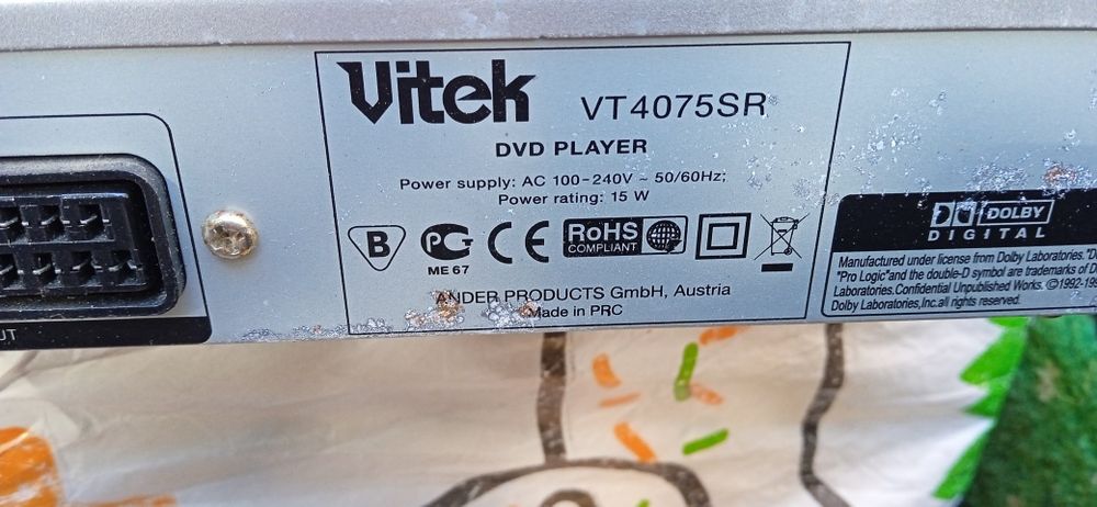 DVD MP3 player на запчасти