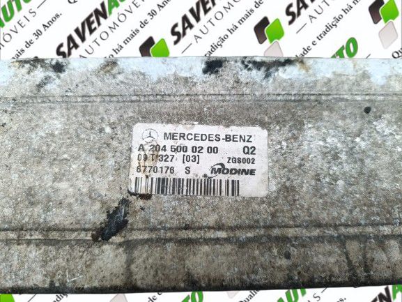 Radiador do intercooler MERCEDES-BENZ Classe E (W212)