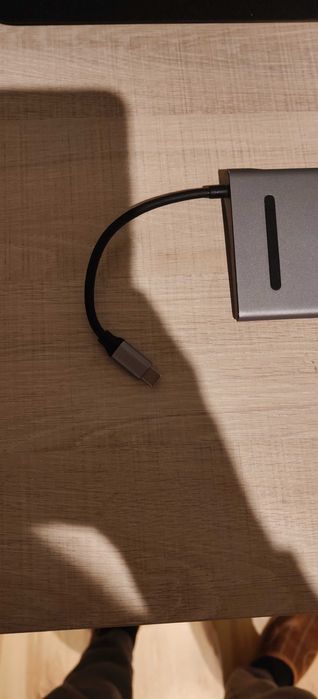 Stacja Dokująca USB-C -> 10w1 (usb, vga, hdmi, lan, SD, audio)