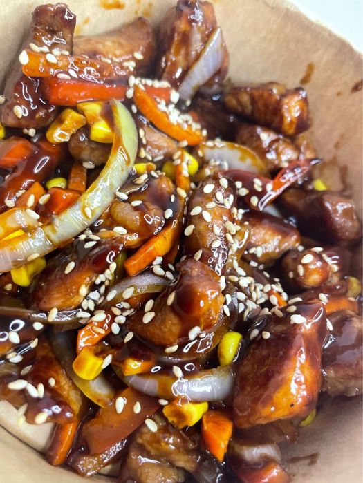 Свинина Stir-Fry з овочами 285 грам