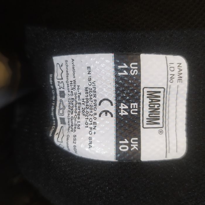 40-44. Тактичні черевики Magnum Viper Pro 8.0