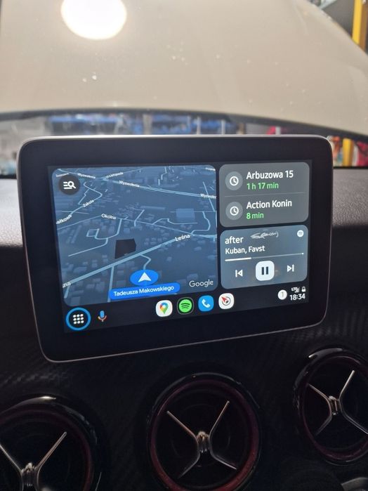 Mercedes CarPlay Android Auto AKTYWACJA